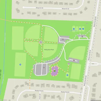 Map of McGucken Park