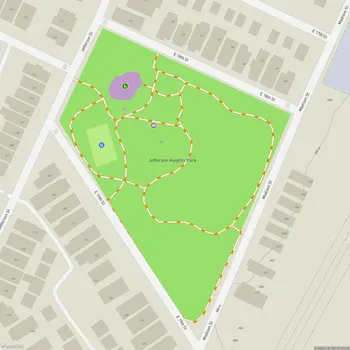 Map of Jefferson Heights Park