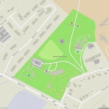 Map of Malcolm Martin Park