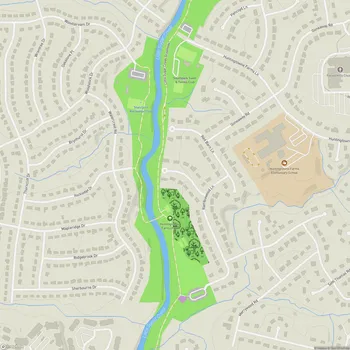 Map of Huntingtowne Farms Park