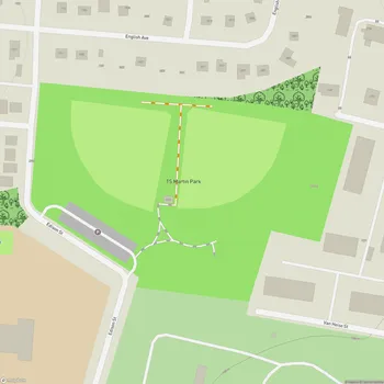 Map of TS Martin Park