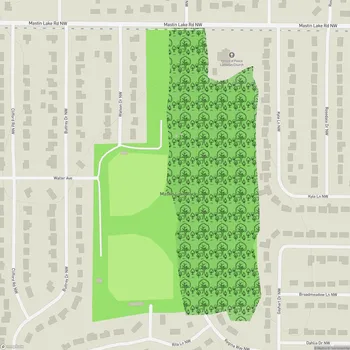 Map of Mastin Lake Park