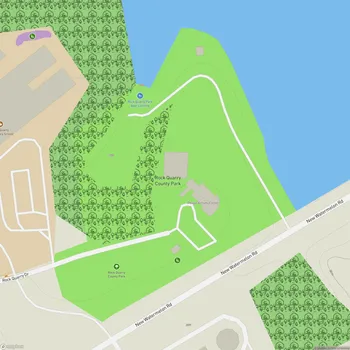 Map of Rock Quarry County Park