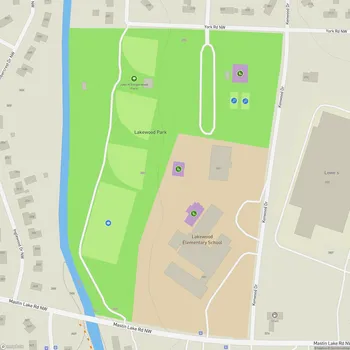 Map of Lakewood Park