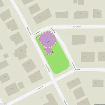 Map of Hastings Park
