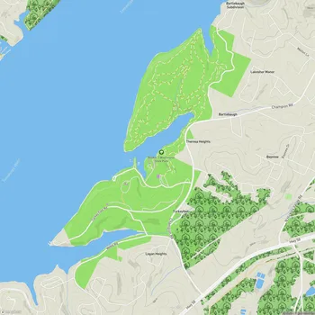 Map of Booker T Washington State Park