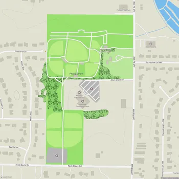 Map of Phillips Park