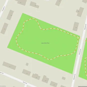 Map of Lake Hills Park