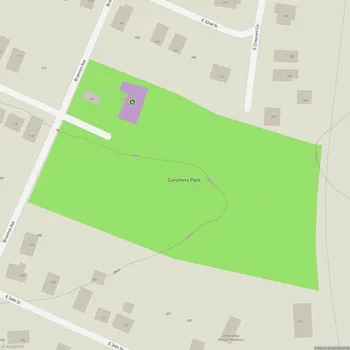 Map of Caruthers Park