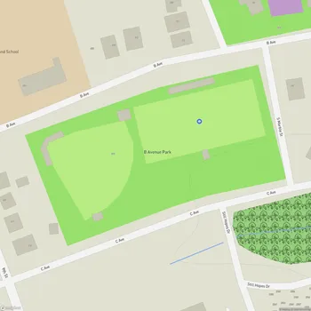Map of B Avenue Park