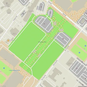 Map of Gamecock Park