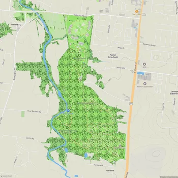Map of Barfield Crescent Park