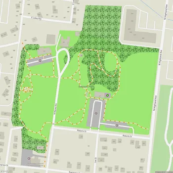 Map of Oaklands Park