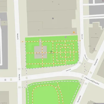 Map of Miller Plaza