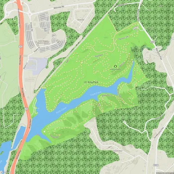 Map of I.C. King Park