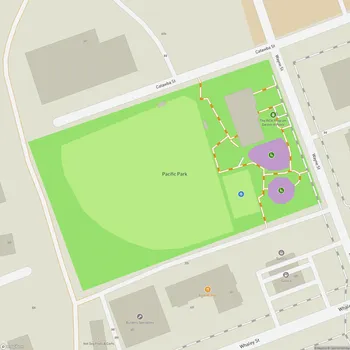 Map of Pacific Park
