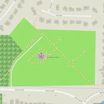 Map of Bell Mountain Park