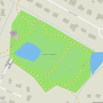 Map of James E. L. Wade Park