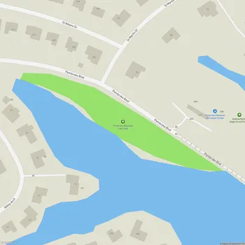 Map of Pembroke Meadows Lake Park