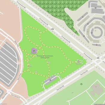Map of Princess Anne Commons Gateway Park
