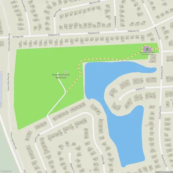 Map of Rosemont Forest West Park