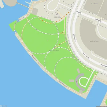Map of Town Point Park