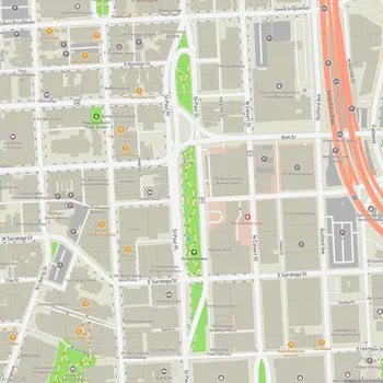 Map of Preston Gardens