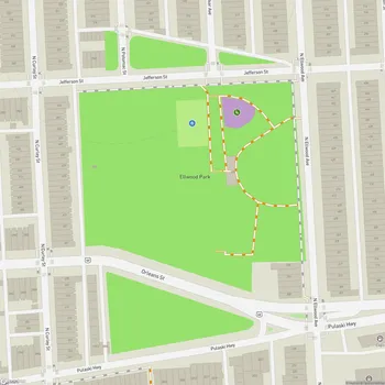 Map of Ellwood Park