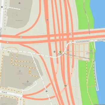 Map of Mortensen Riverfront Plaza
