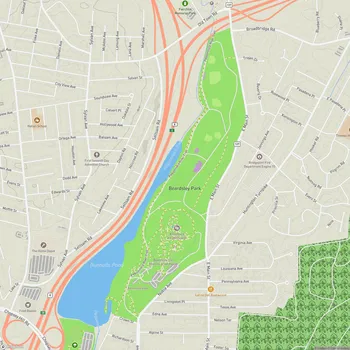 Map of Beardsley Park