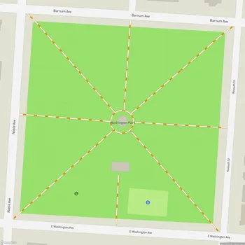 Map of Washington Park