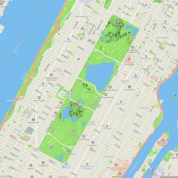 Map of Central Park