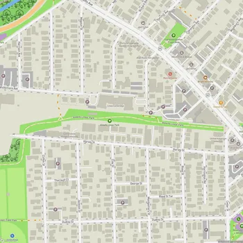 Map of Alewife Linear Park