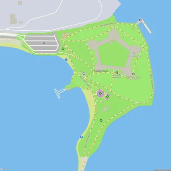 Map of Castle Island