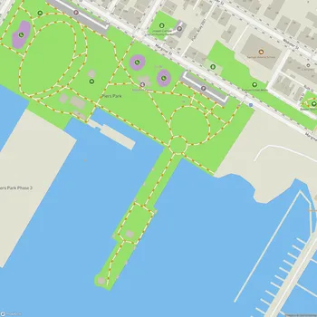 Map of Piers Park