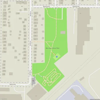 Map of Mercedes Cotner Park