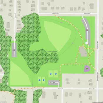 Map of Patterson Park