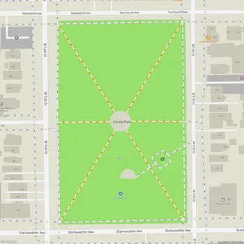 Map of Lincoln Park