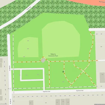 Map of Roberto Clemente Park