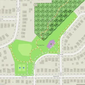 Map of Harmody Park
