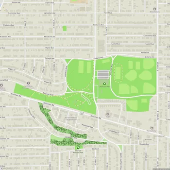 Map of Luke Easter Park