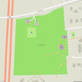 Map of South Maple Park