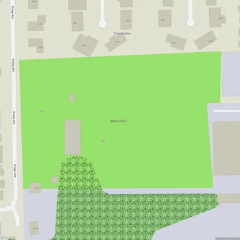 Map of Bates Park