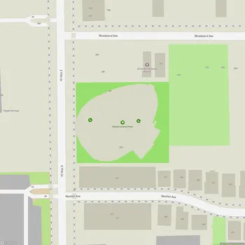 Map of Newton Avenue Park