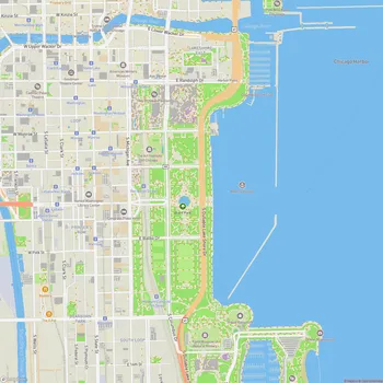 Map of Grant Park