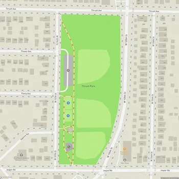 Map of Thrush Park