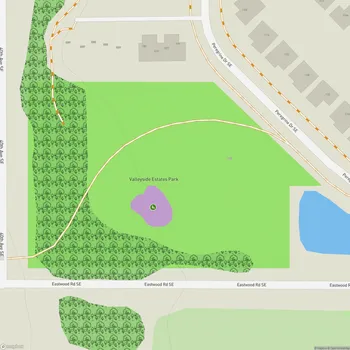 Map of Valleyside Estates Park