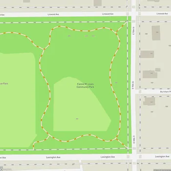 Map of Fannie M. Lewis Community Park