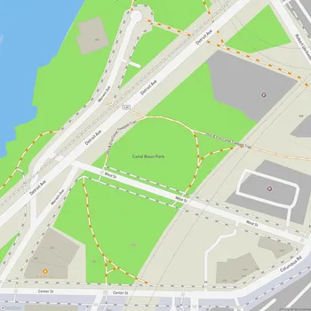 Map of Canal Basin Park