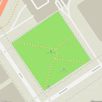 Map of Fort Huntington Park